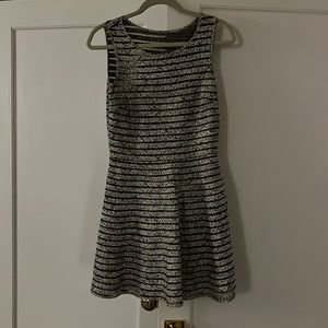 Silk striped Parker dress. Perfect condition.